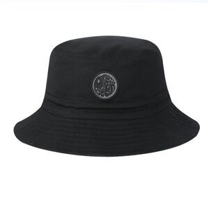 Pretty Green Mens Paisley Cotton Bucket Hat / Black Print